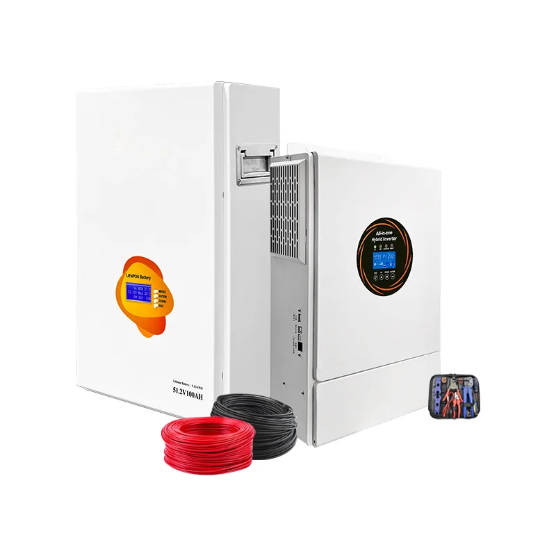 Solární 10kw 48v Off grid Ess All in One Hybrid 310Ah 15kwh záložní baterie